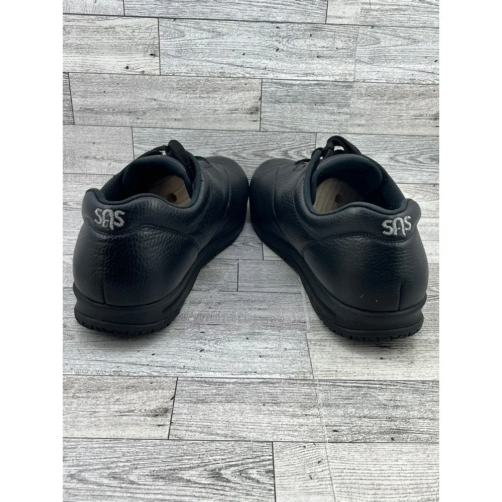 SAS Liberty Womens‎ Black Leather Slip Resistant Professional Walking Shoes 12WW